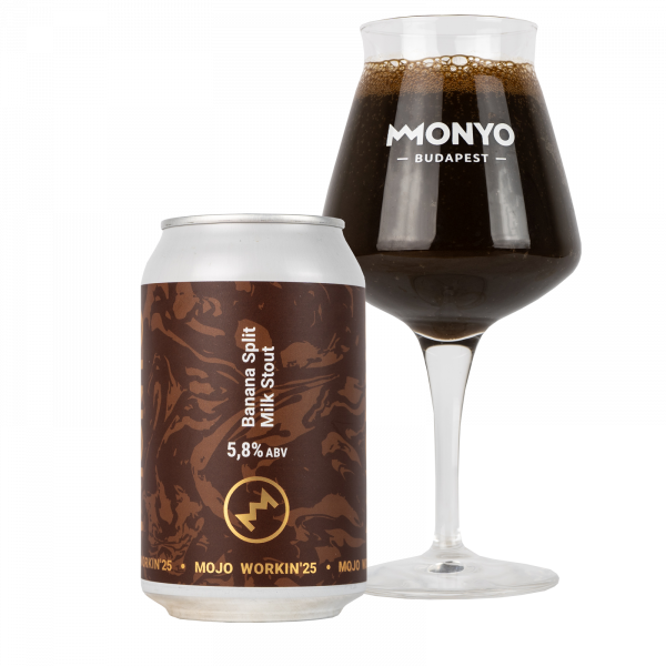 MOJO WORKIN'25: Banana Split Milk Stout 5.8% 0.33l