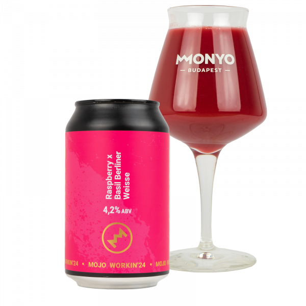 MOJO WORKIN'24: Raspberry x Basil Berliner Weisse 4.2% 0.33l