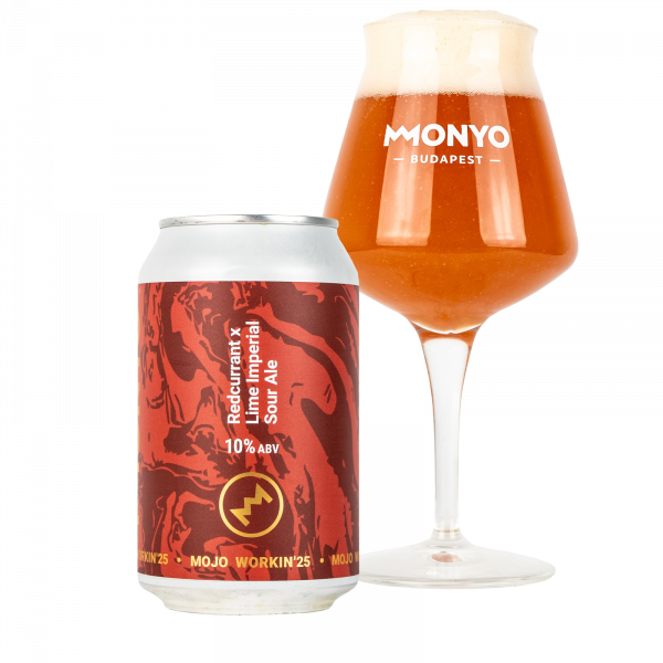 MOJO WORKIN'25: Redcurrant x Lime Imperial Sour Ale 10% 0.33l